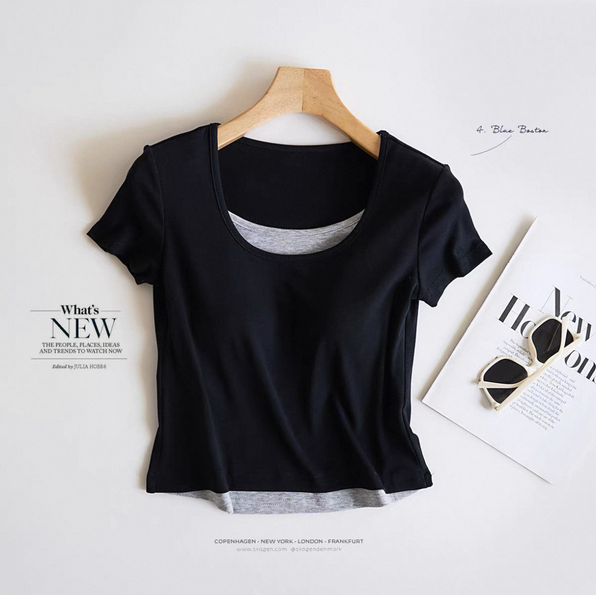 Sydney Built-In Bra T-Shirt